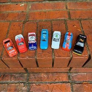 NASCAR 90’s Metal mini Cars Dale Earnhardt Richard petty Ken Schrader